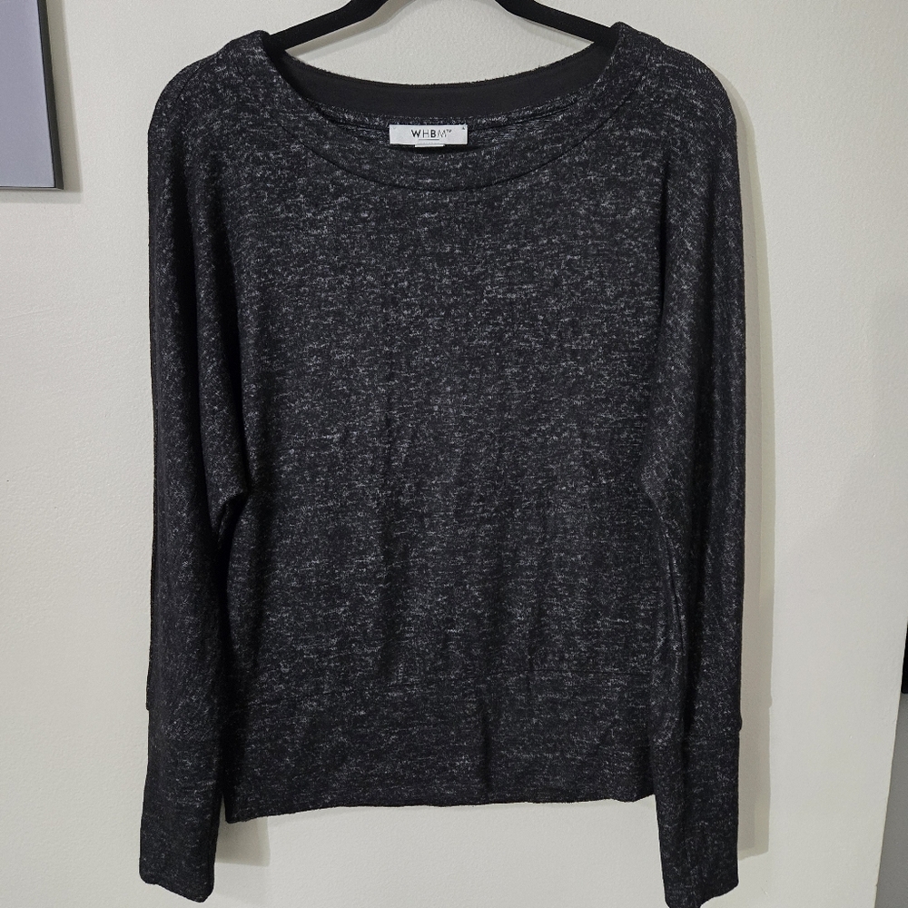 White house black market cozy long sleeve pullover,  M, NWT
